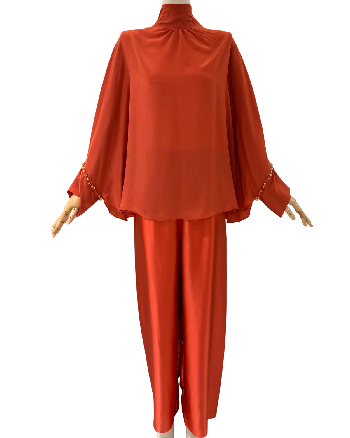 SILK DIANA (BURNT ORANGE)