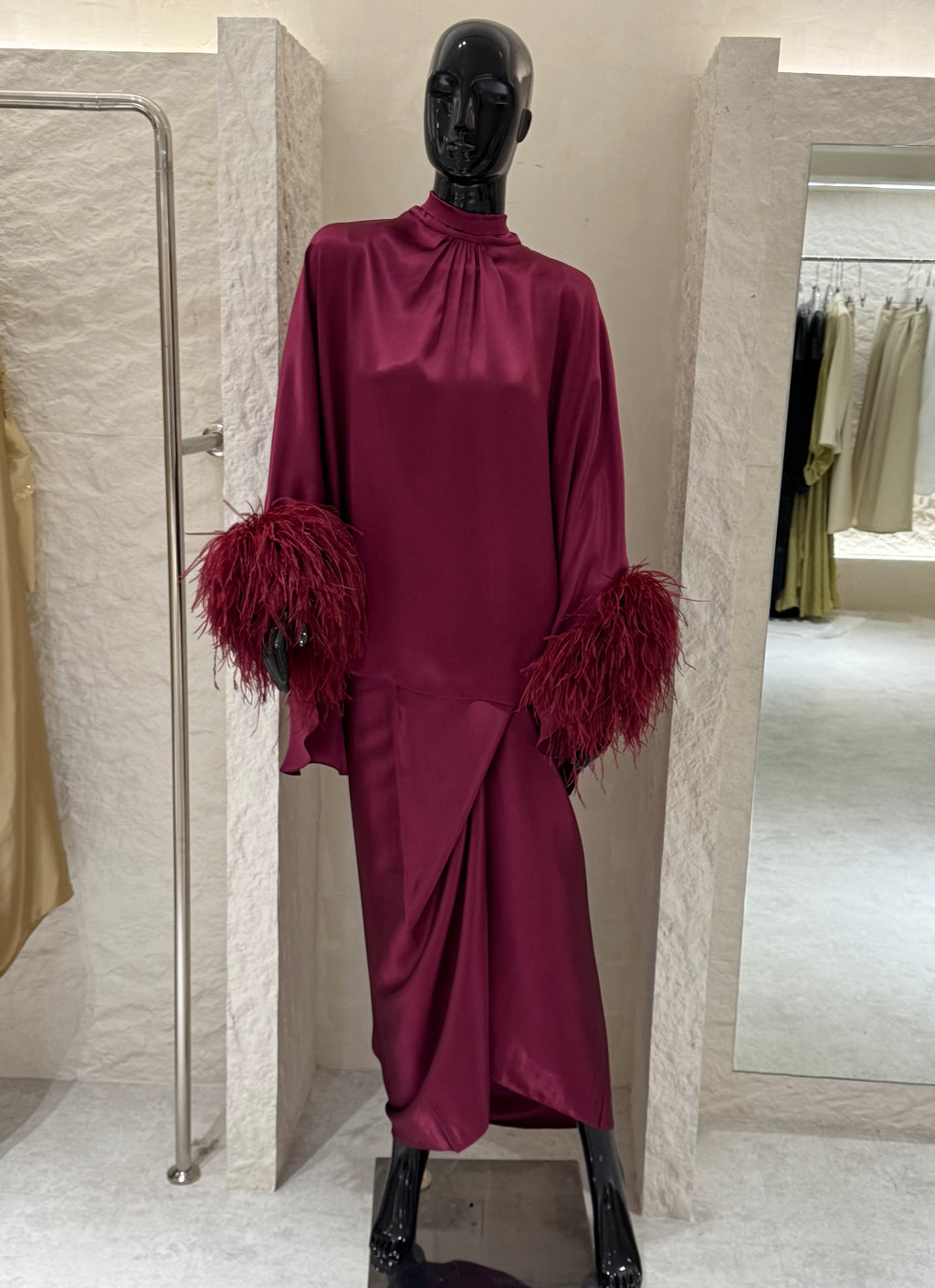 DIANA SILK OSTRICH FEATHER
