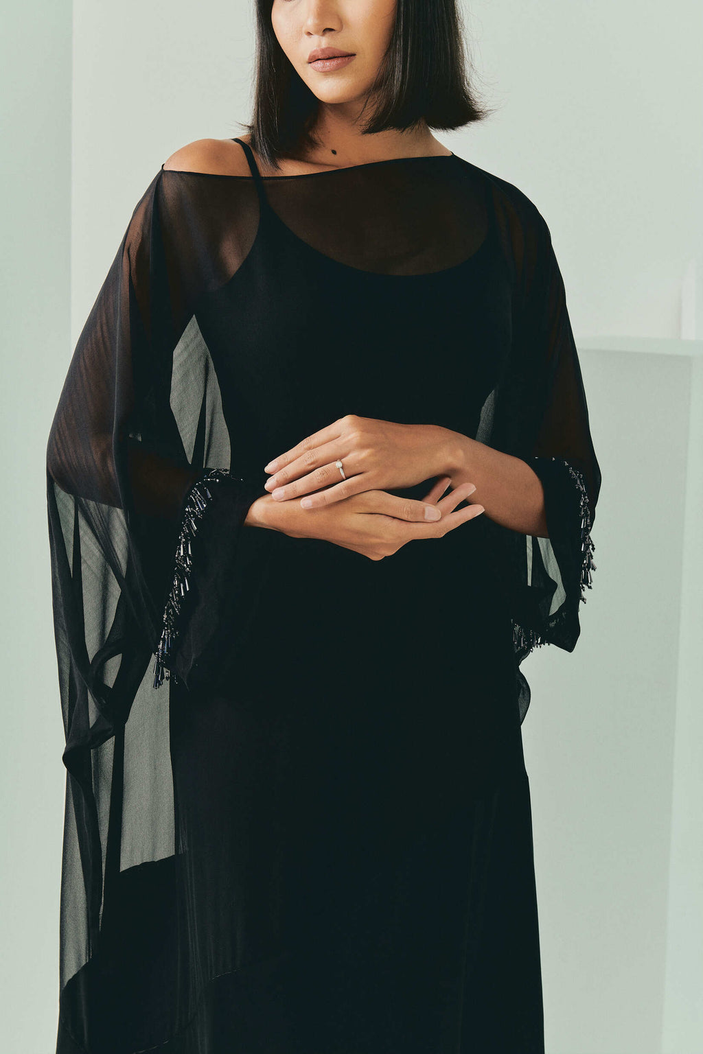 ATHENA KAFTAN (BLACK)