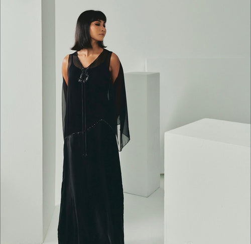 ATHENA DRESS (BLACK)