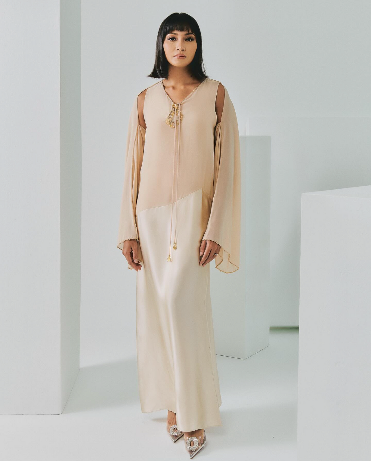 ATHENA DRESS (NUDE)