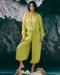 VERDE MARINA SILK SET