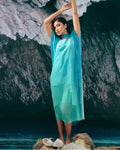 AZZURRA SILK KAFTAN